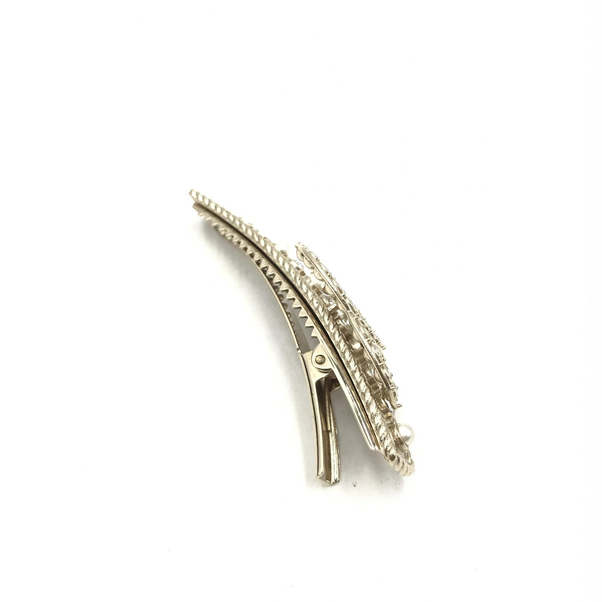 Chanel Gold Hair Clips for Women additional view