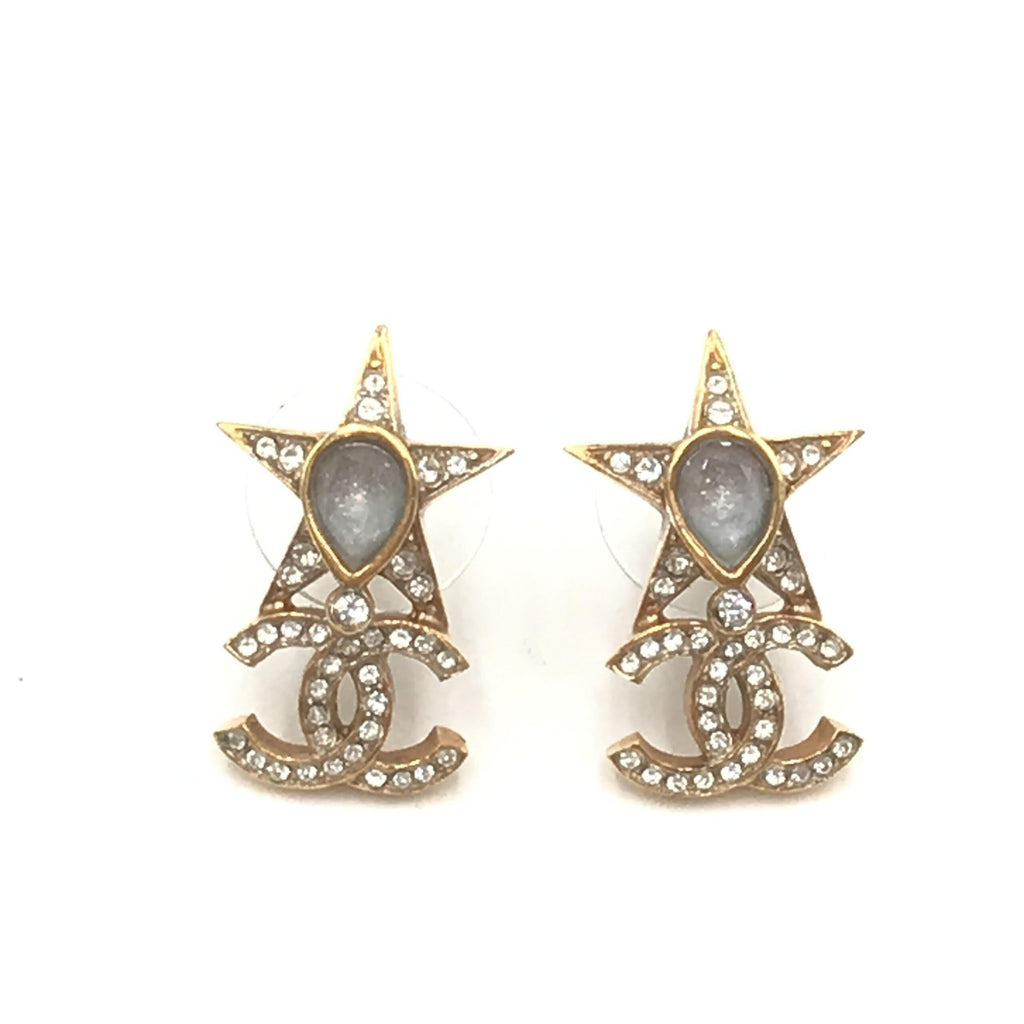 Chanel Gold Earrings for Women alternate view