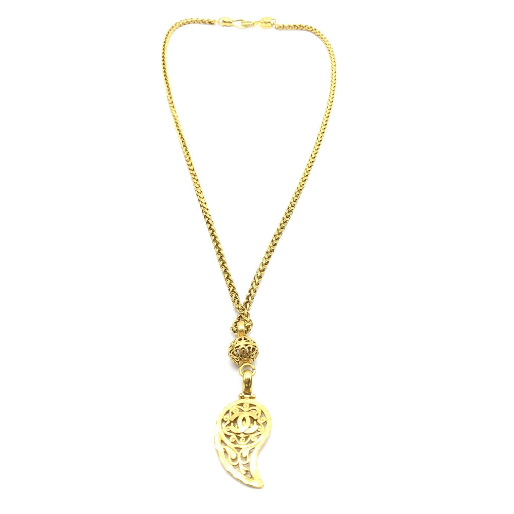 Chanel Gold Necklaces for Women side view