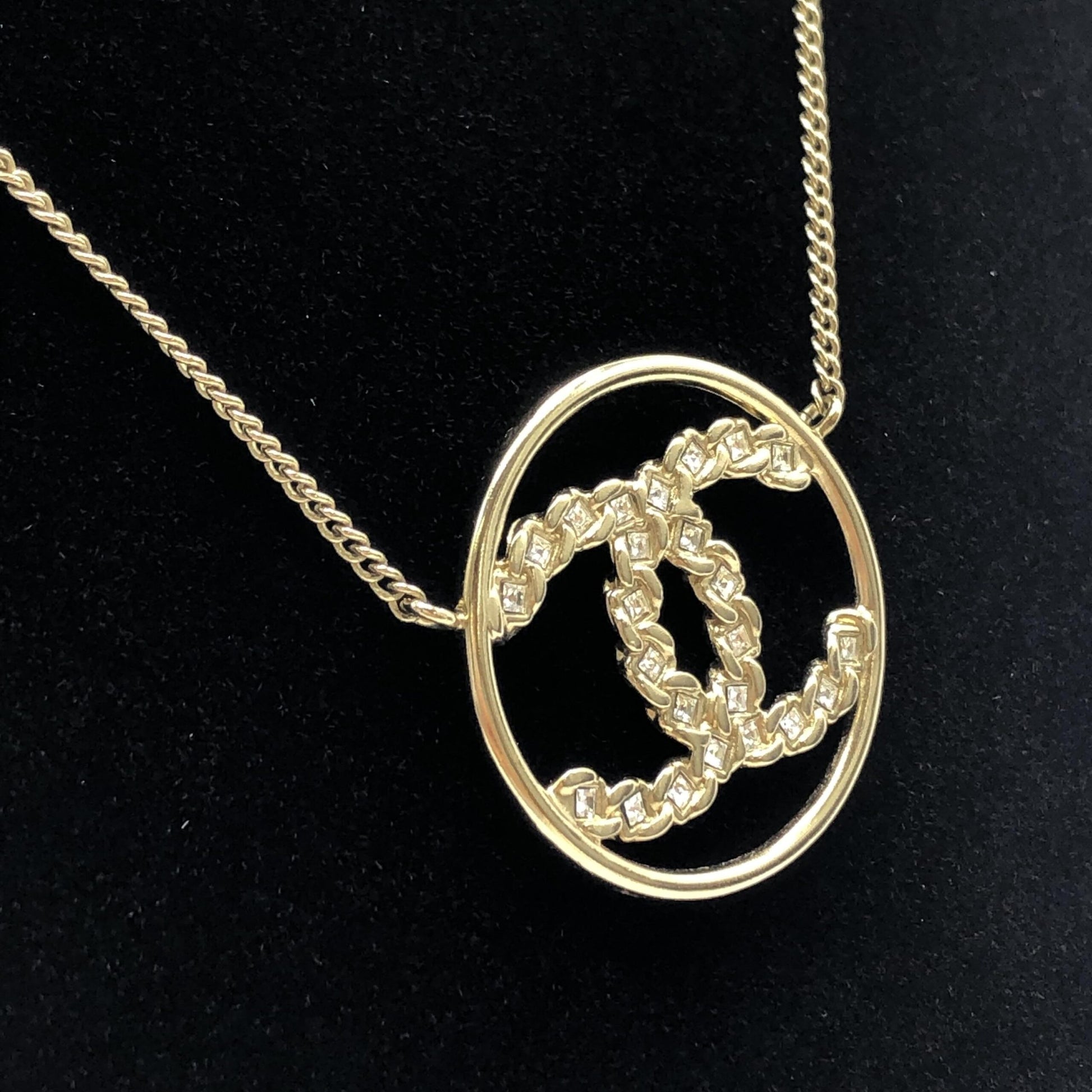 Chanel Gold Necklaces for Women side view