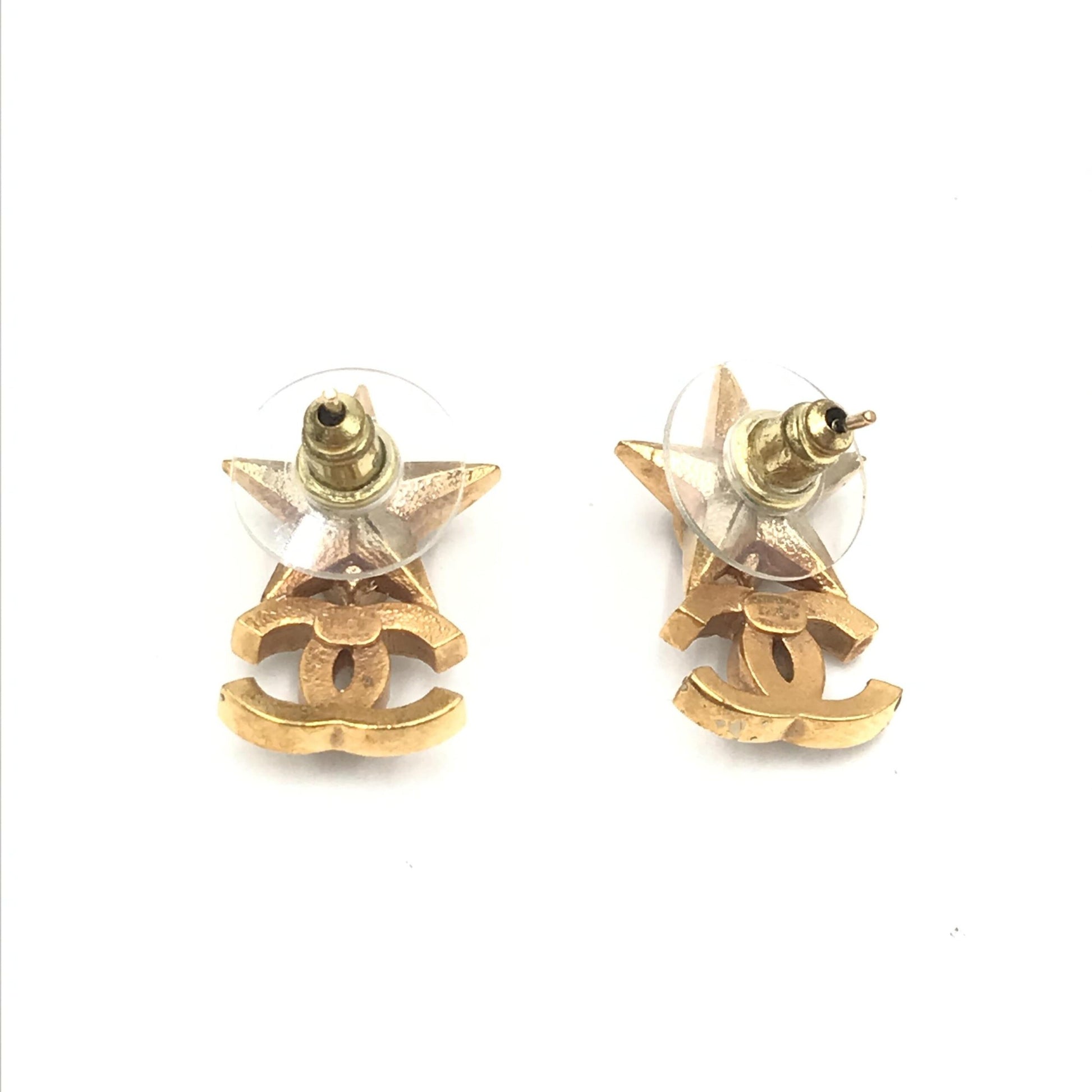 Chanel Gold Earrings for Women additional view