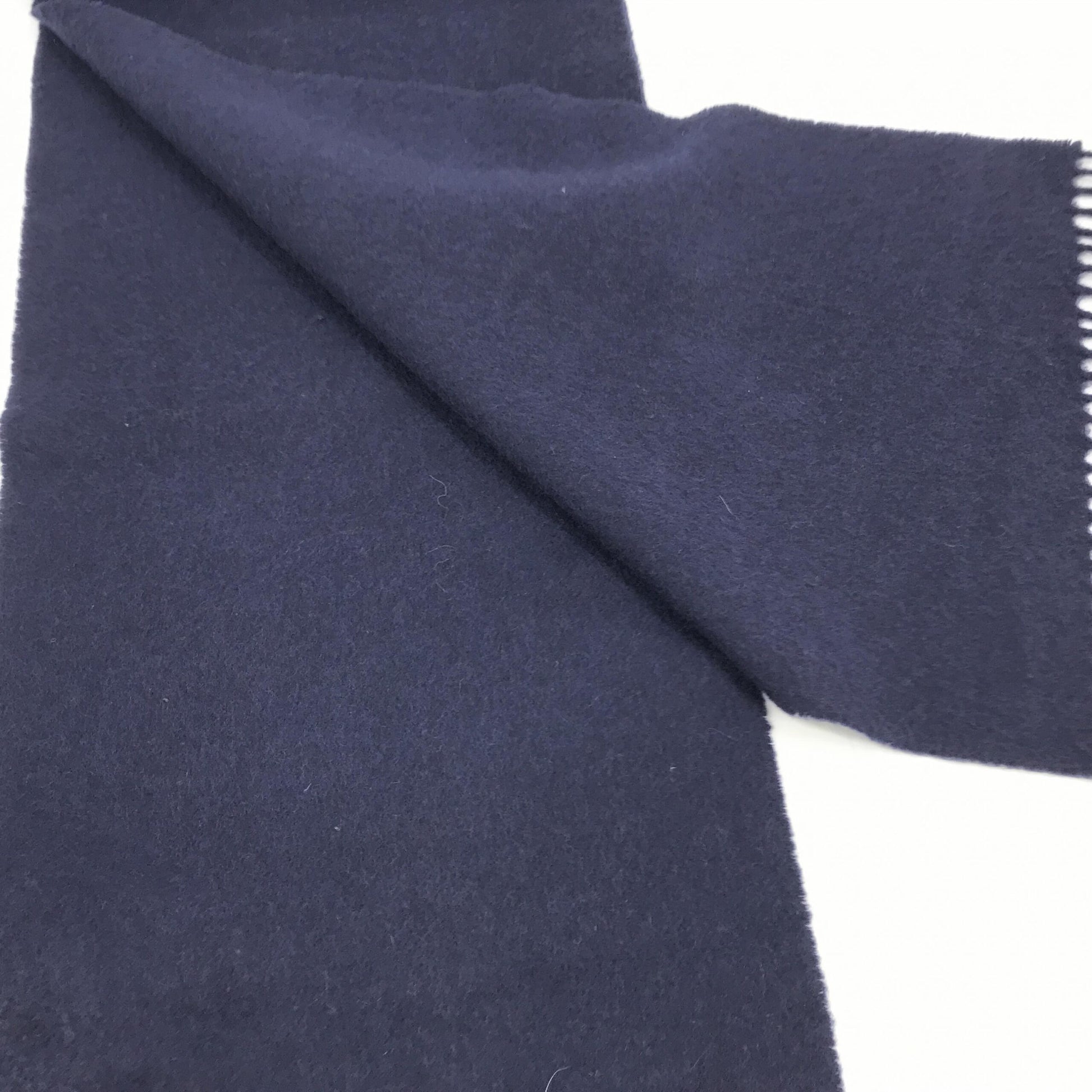 Johnstons of elgin Black Scarf for Women side view