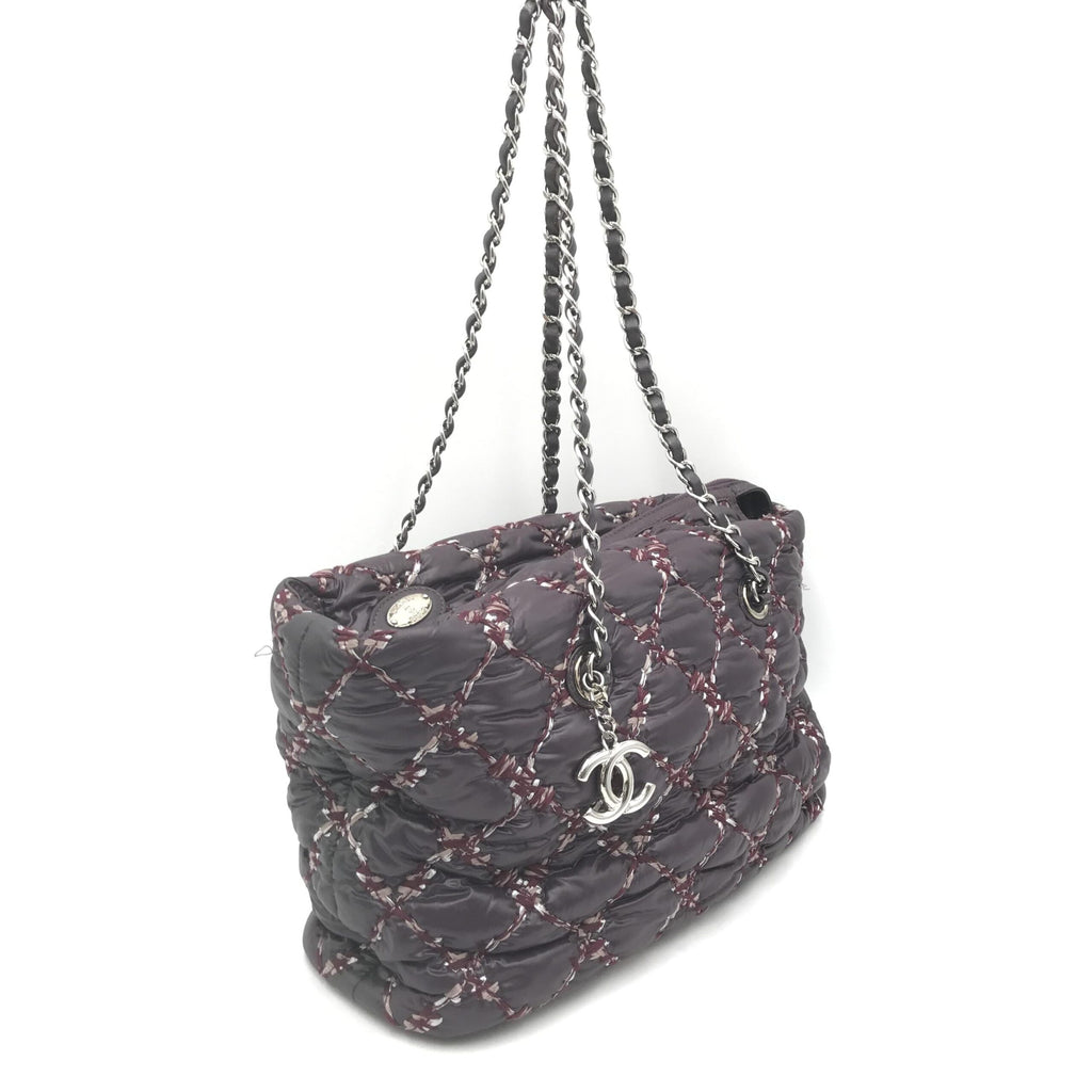Chanel Black Shoulder Bag for Women side view