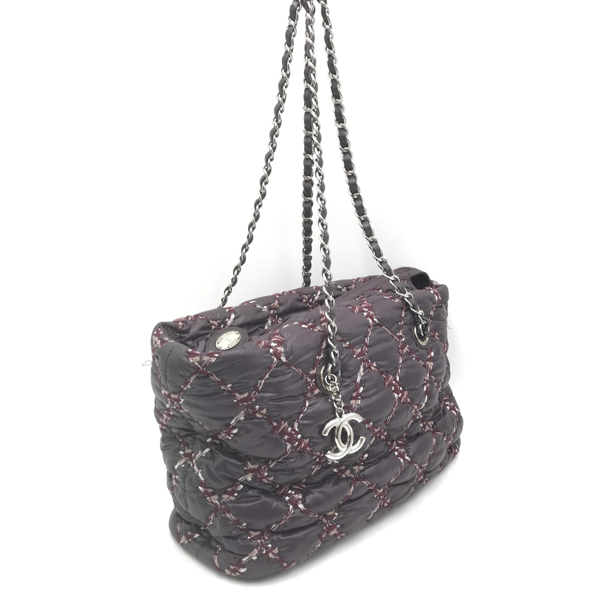 Chanel Black Shoulder Bag for Women side view