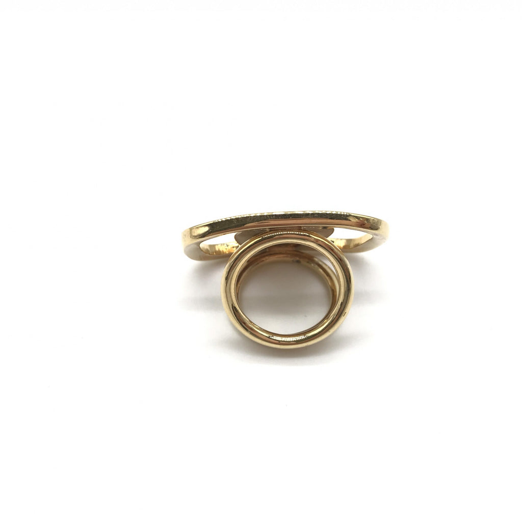 Salvatore Ferragamo Gold Rings for Women additional view