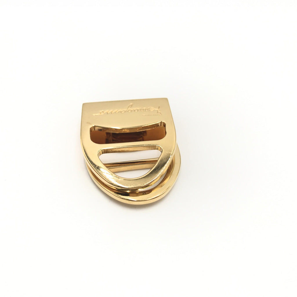 Salvatore Ferragamo Gold Rings for Women side view