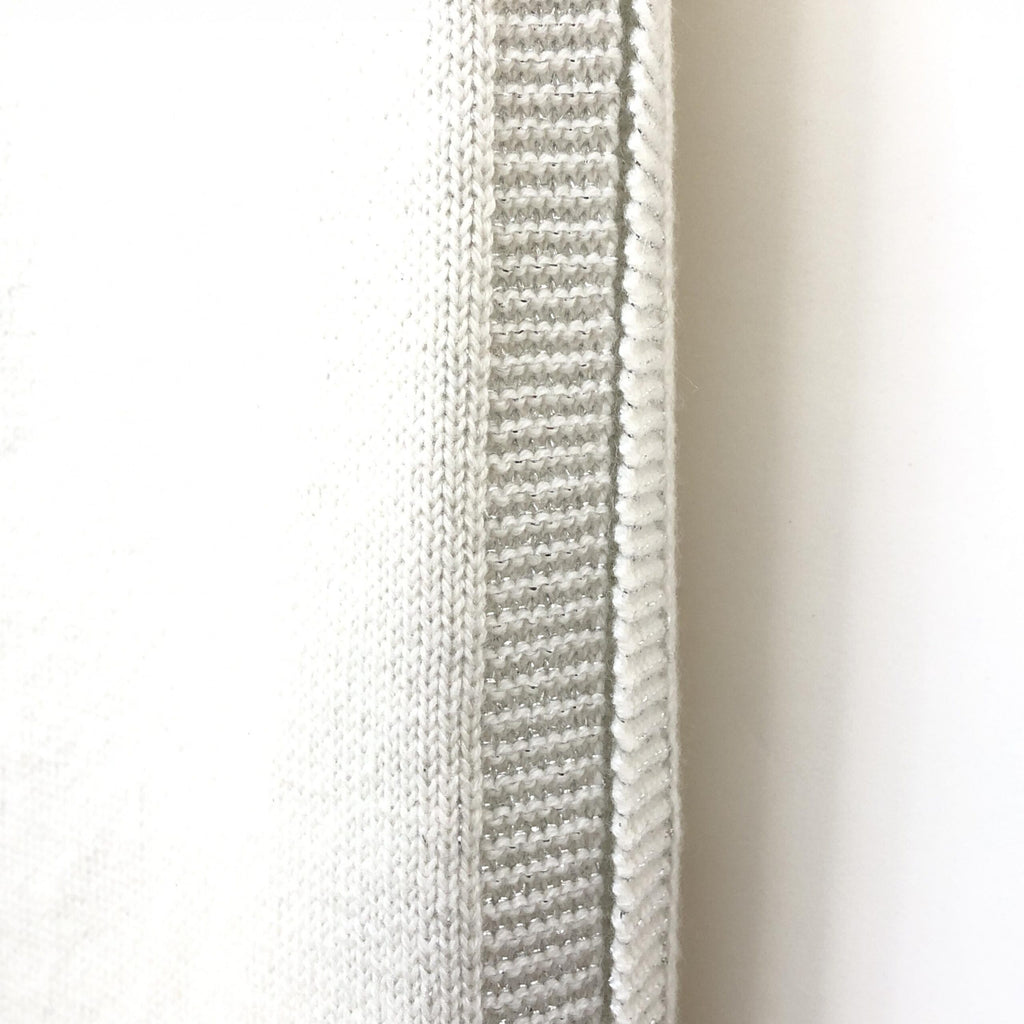 Chanel White Scarf for Women side view