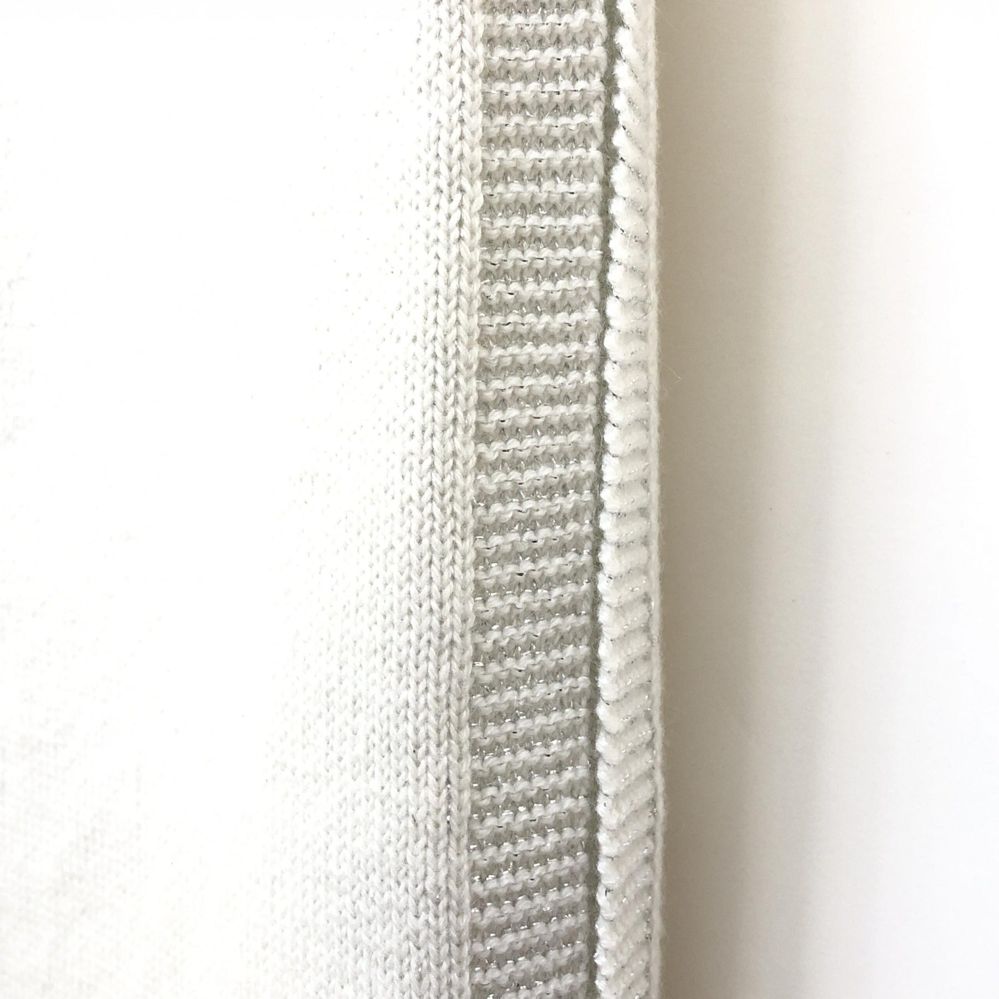 Chanel White Scarf for Women side view