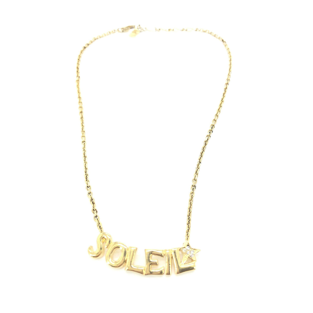 Saint Laurent Soleil Designer Statement Necklace