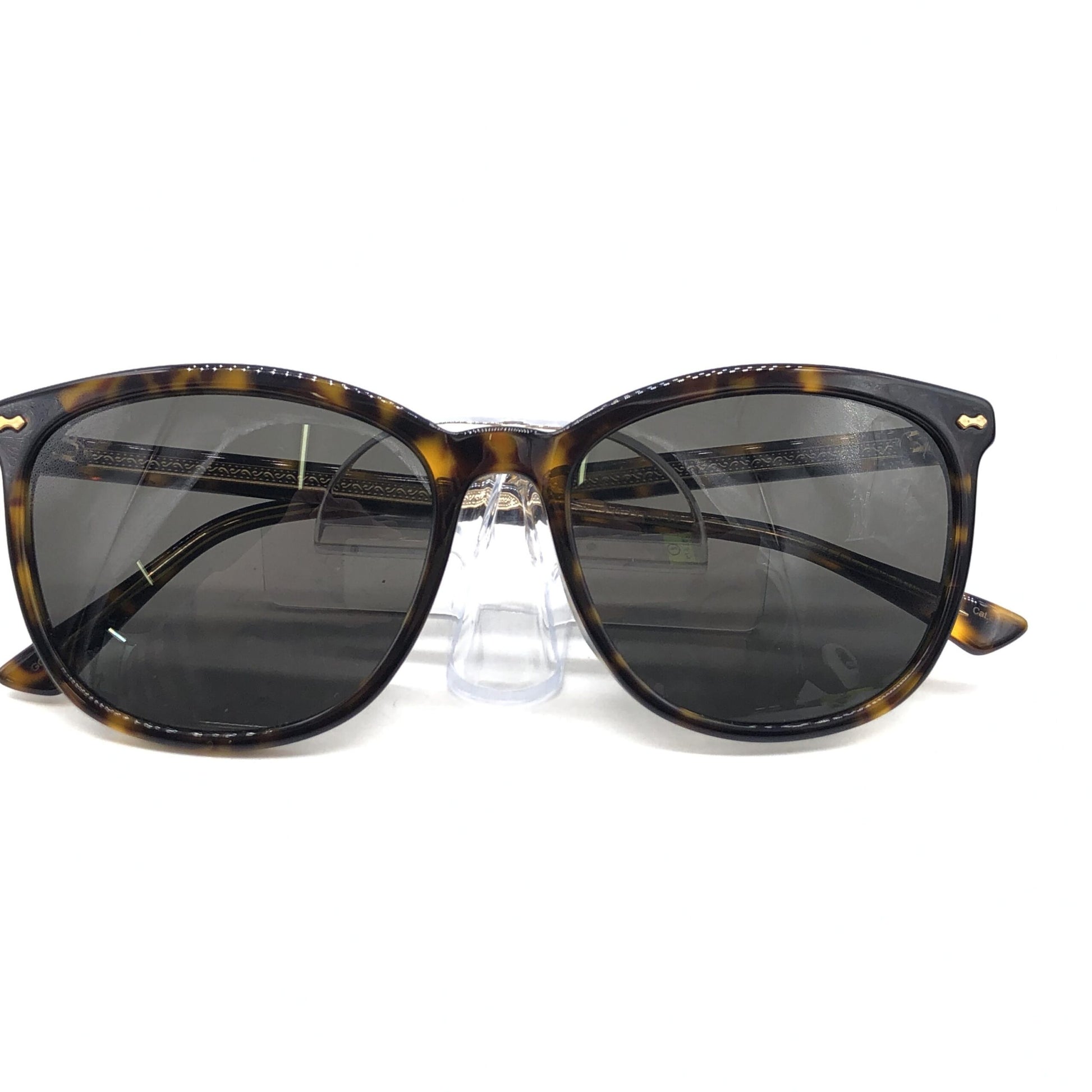 Lunettes de soleil carrées Gucci écaille de tortue