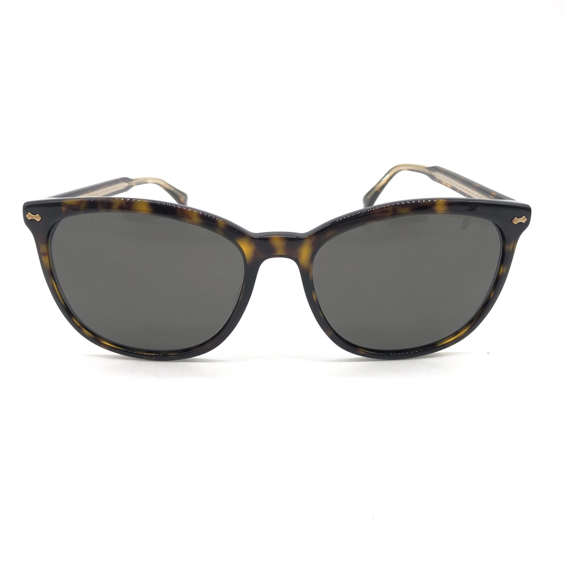 Lunettes de soleil carrées Gucci écaille de tortue