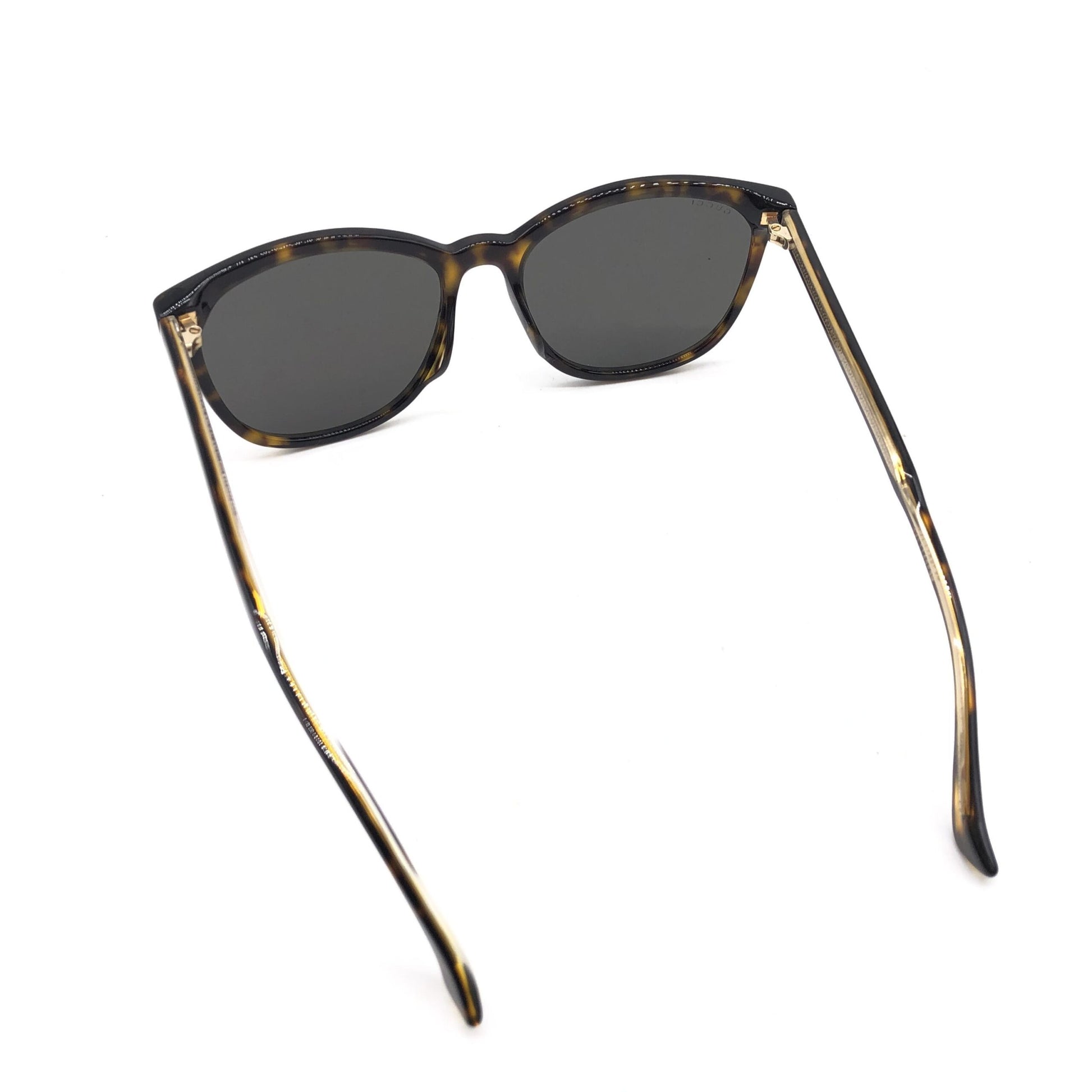 Lunettes de soleil carrées Gucci écaille de tortue