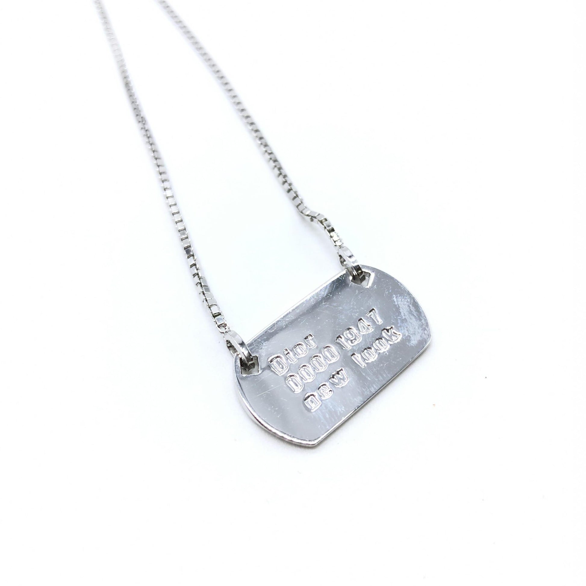 Christian Dior Dior Collier « Port » en argent sterling 925 antique Art Déco Howard & Co.