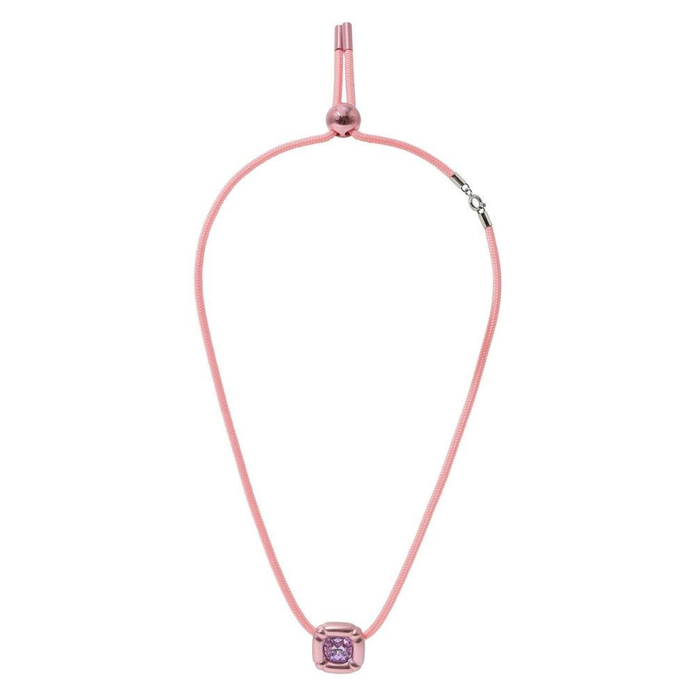 Collier en tissu multicolore Swarovski