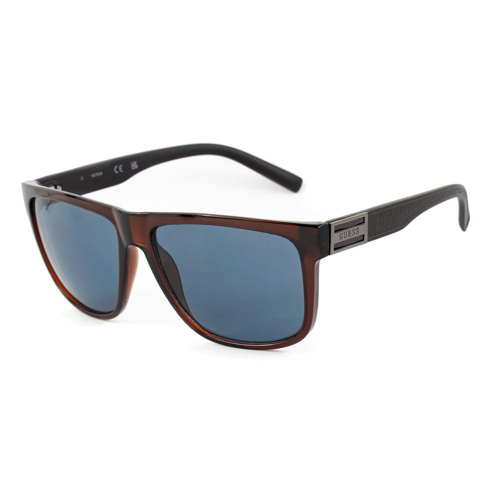 Lunettes de soleil Guess en résine marron