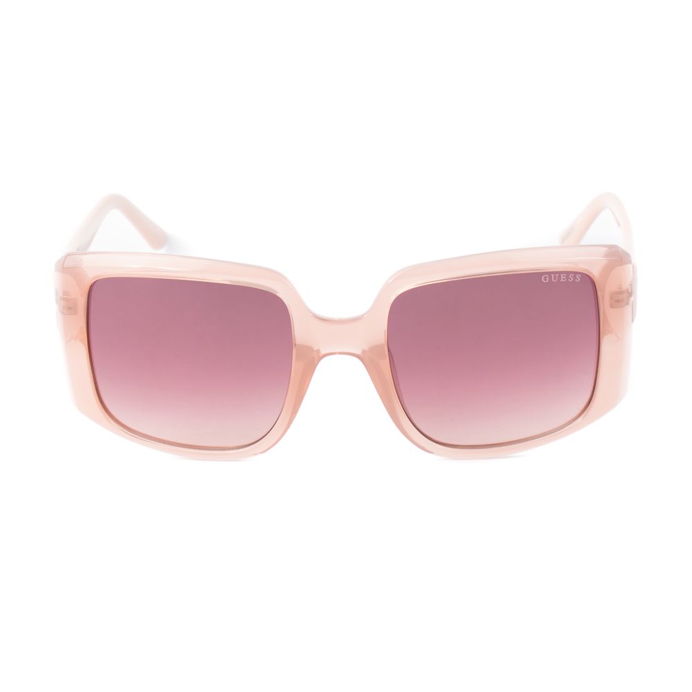 Lunettes de soleil Guess en résine beige