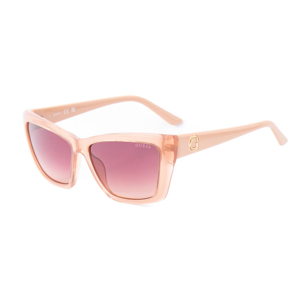 Lunettes de soleil Guess en résine beige