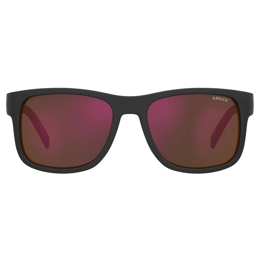 Lunettes de soleil en résine noire Levi's