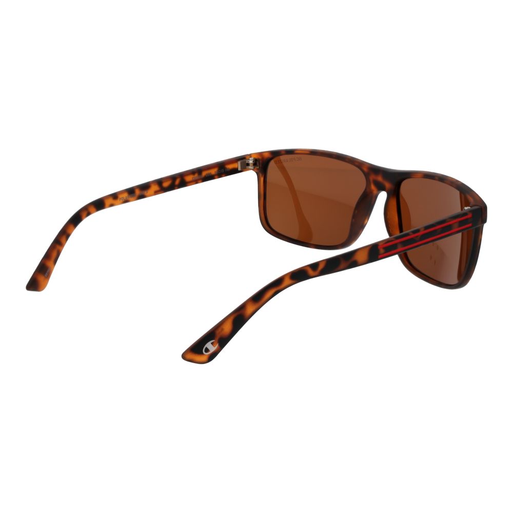 Lunettes de soleil Champion bleues en acier inoxydable