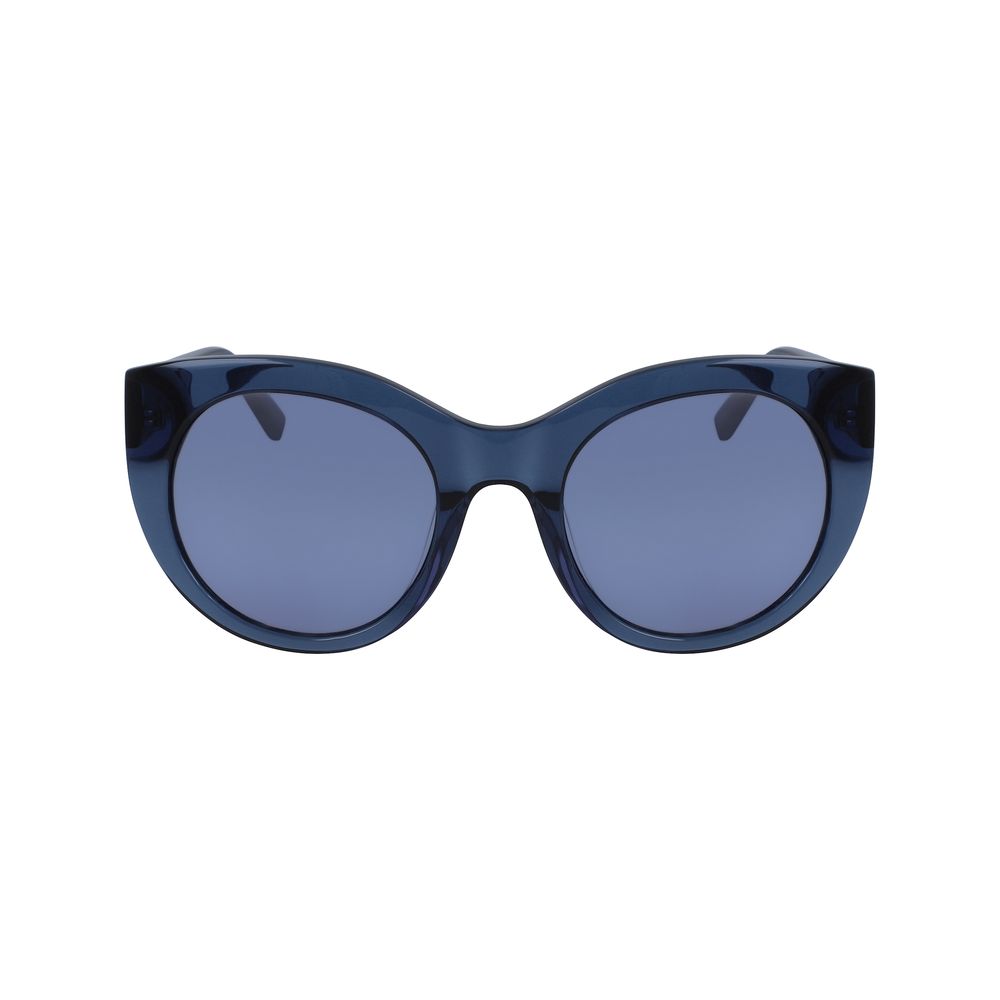 Lunettes de soleil DKNY bleues en acétate