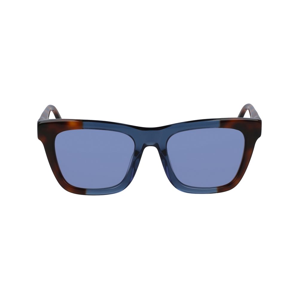 Lunettes de soleil en acétate marron DKNY