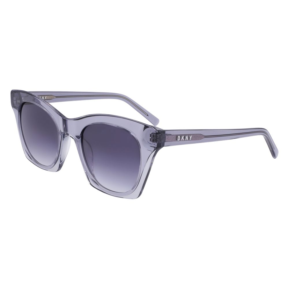 Lunettes de soleil DKNY en acétate violet