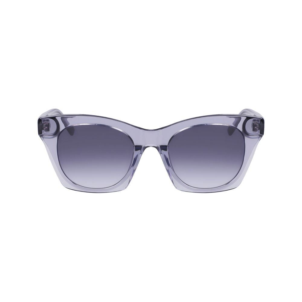 Lunettes de soleil DKNY en acétate violet