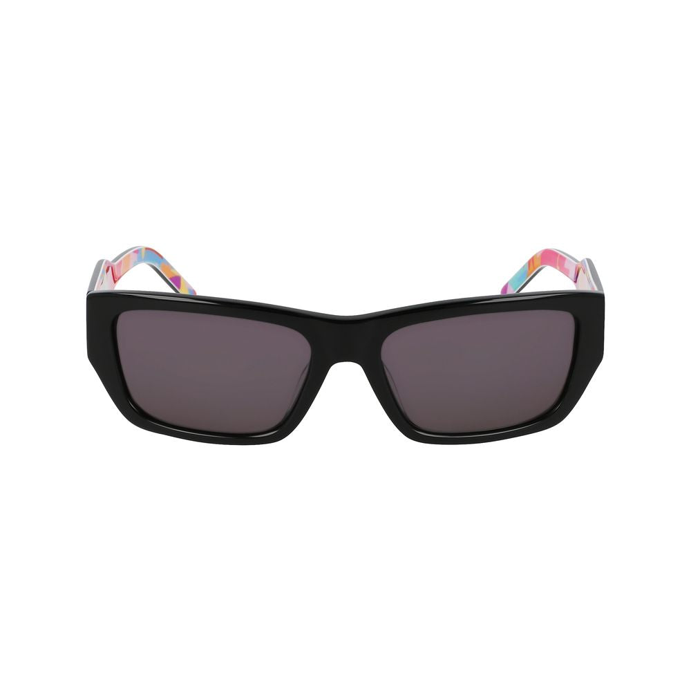 Lunettes de soleil DKNY en acétate noir