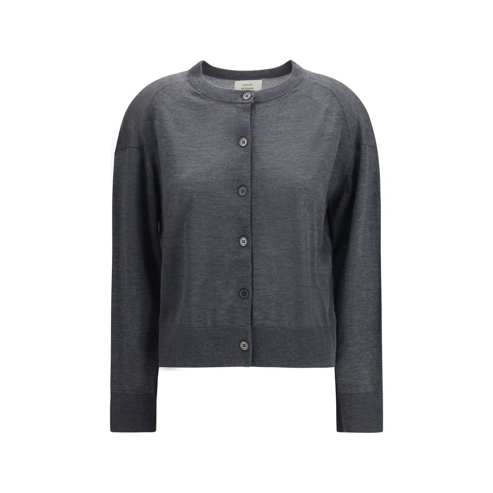 Loulou De Saison Grey Cardigan for Women