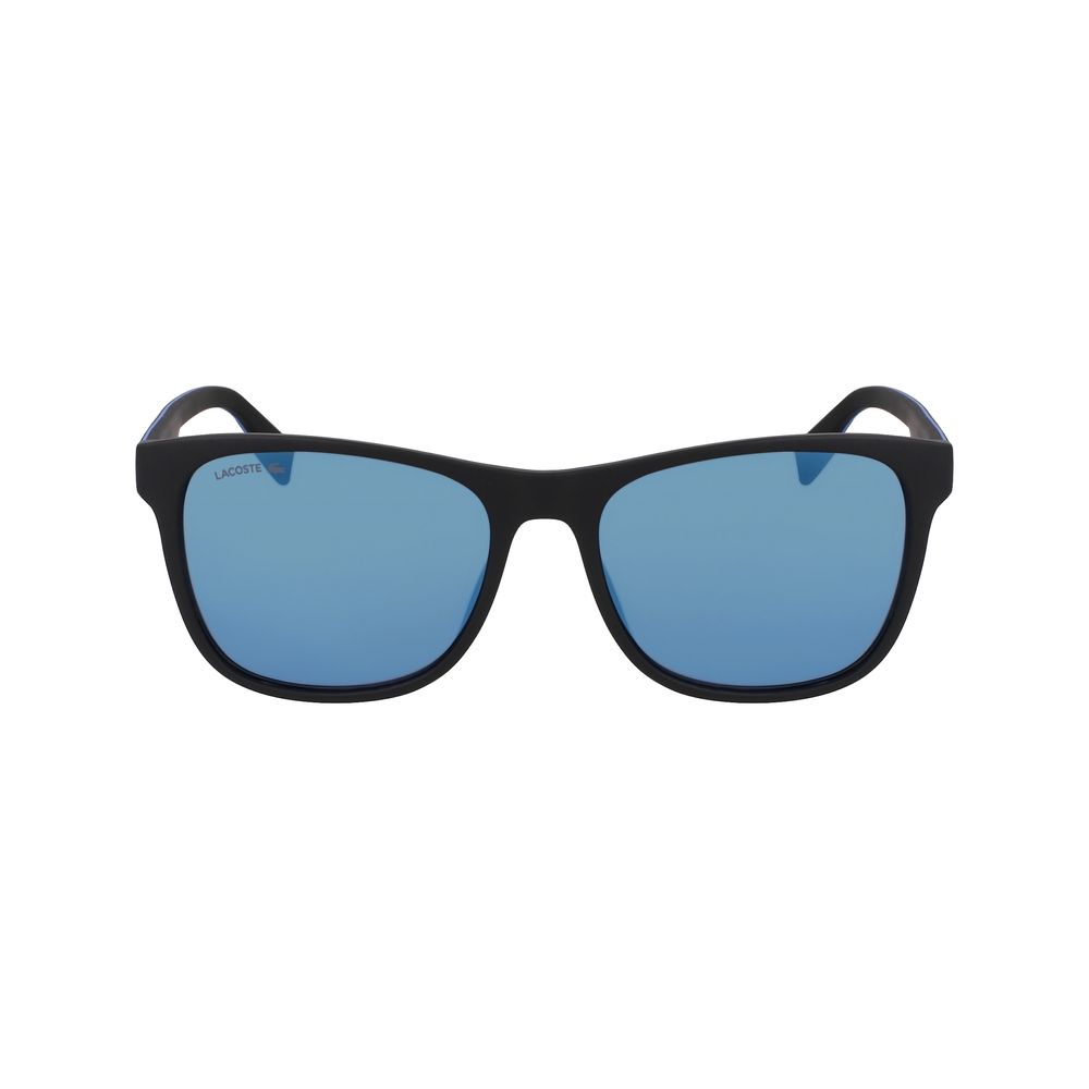 Lunettes de soleil injectées noires Lacoste
