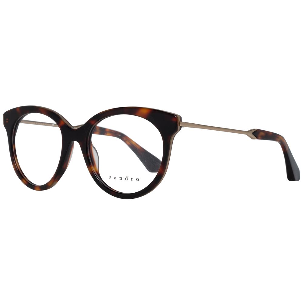 Lunettes Sandro en métal et plastique marron (montures)