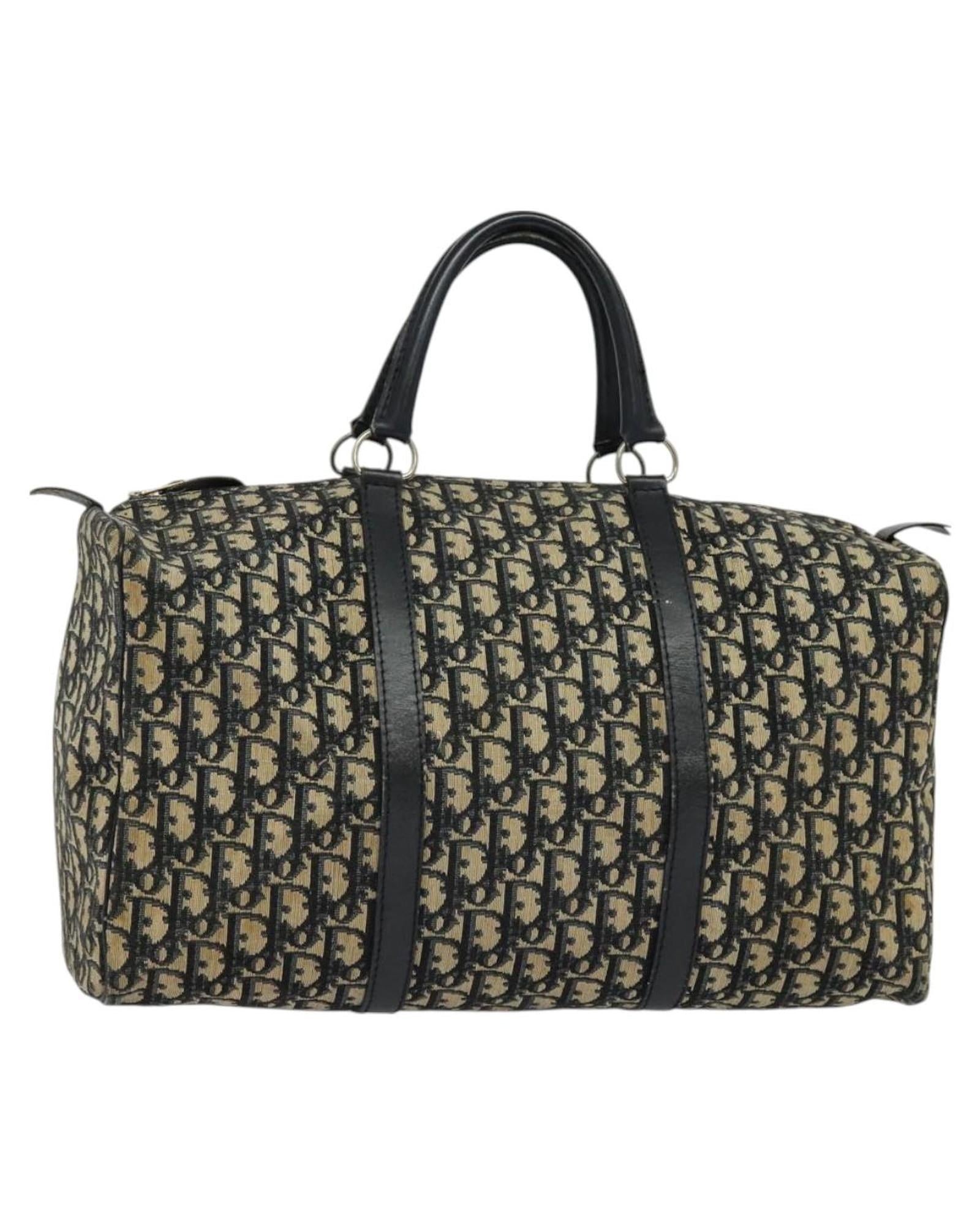 Sac cabas en toile bleue Dior
