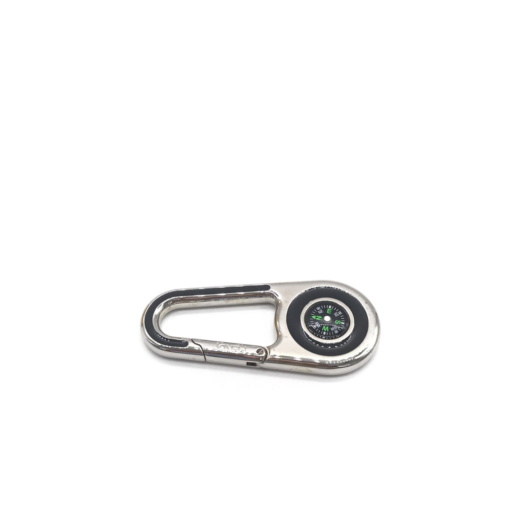 Fendi Silver Keychains Unisex side view