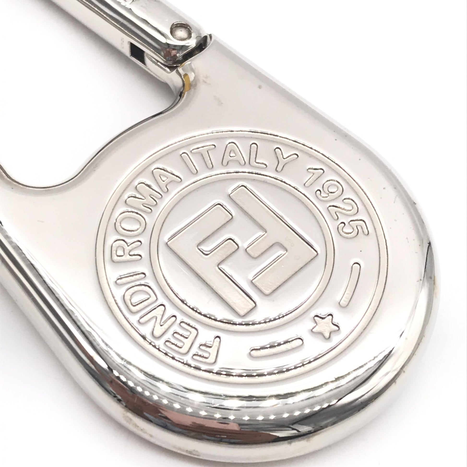 Fendi Silver Keychains Unisex additional view