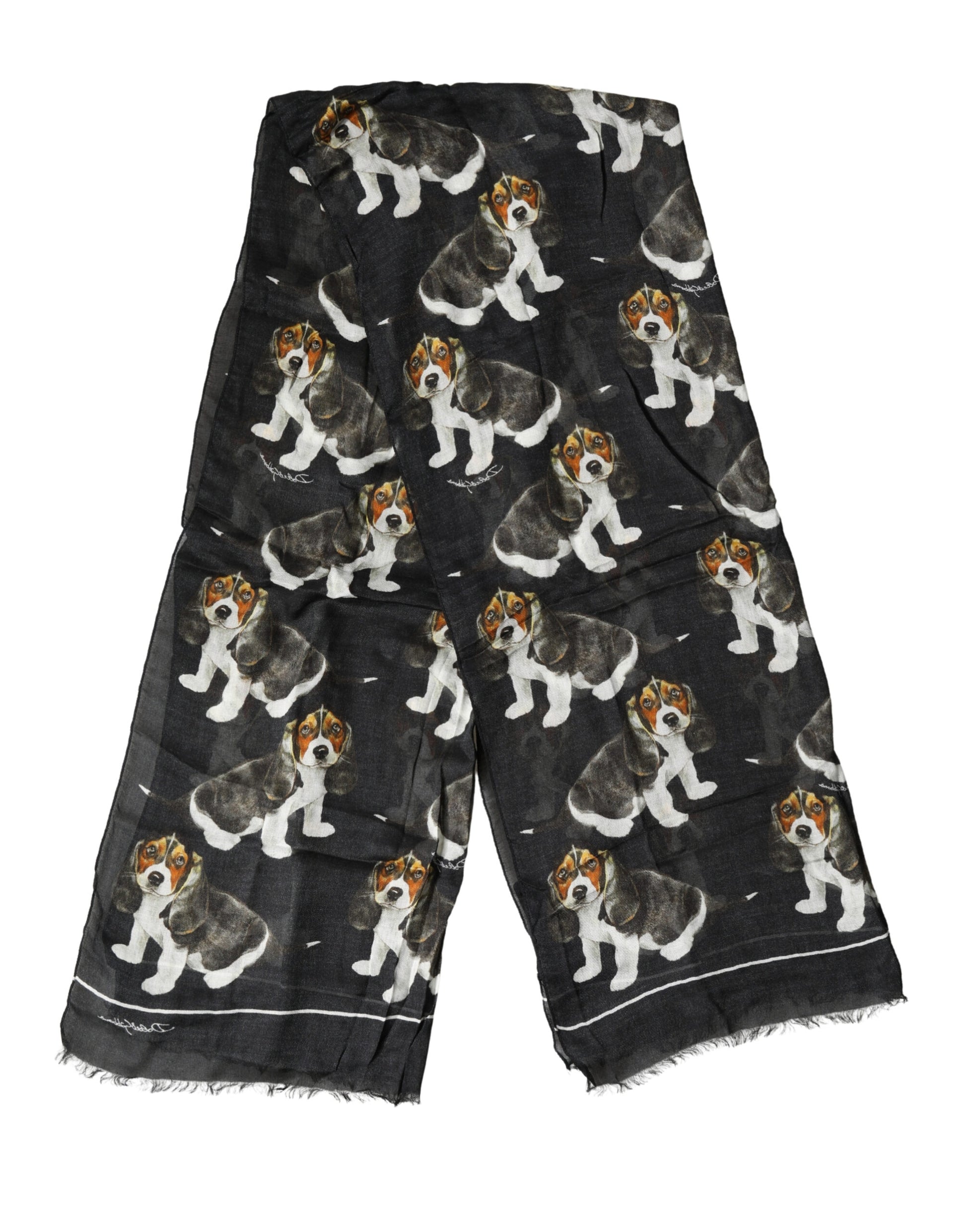 Dolce & Gabbana Black Scarf for Men