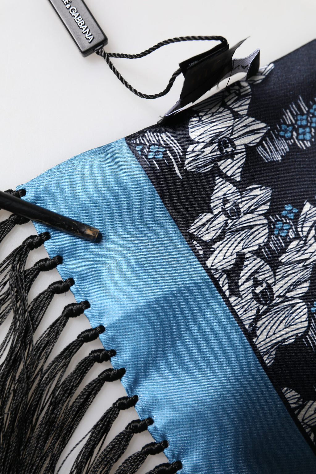 Dolce & Gabbana Black Scarf for Men side view