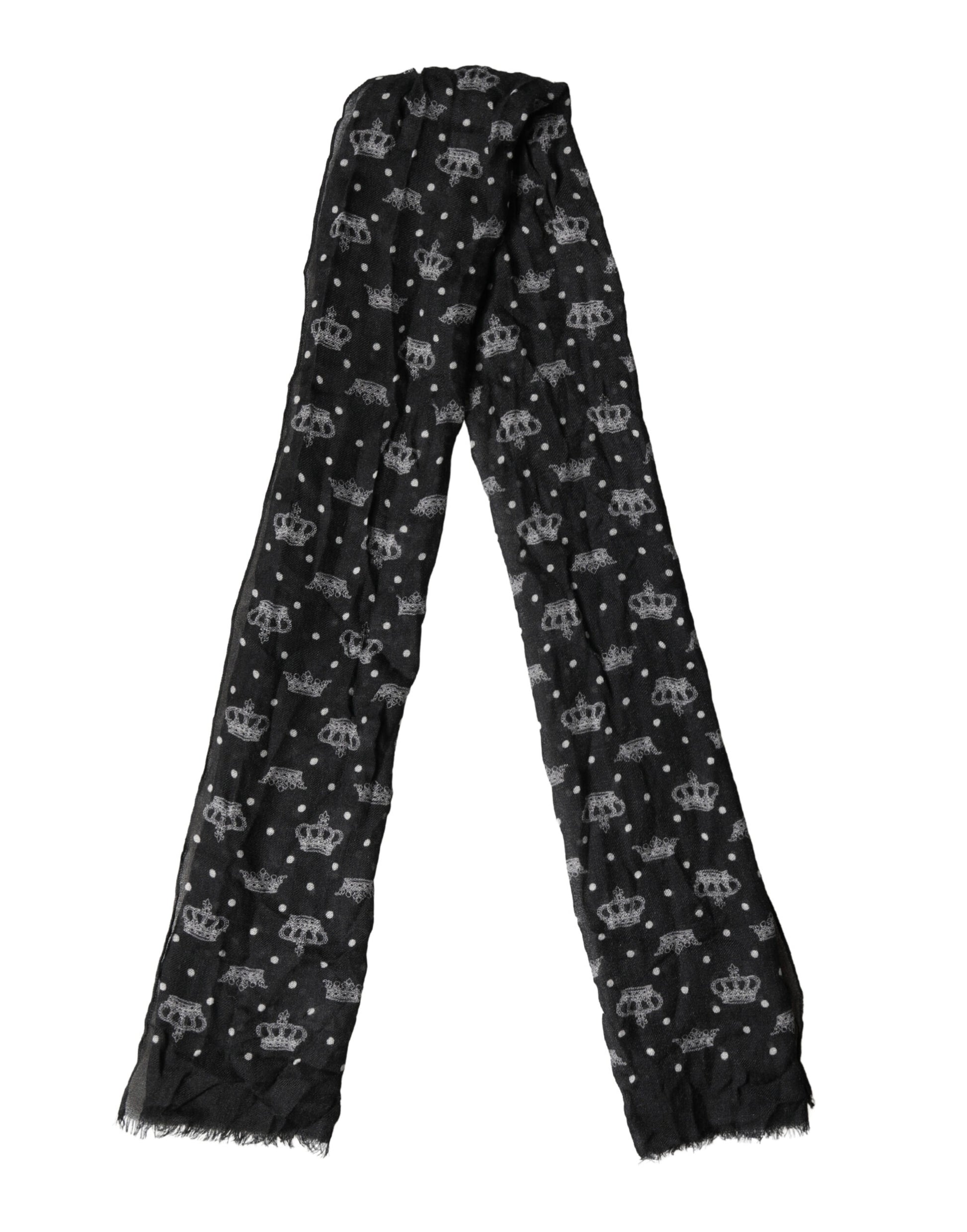 Dolce & Gabbana Black Scarf for Men
