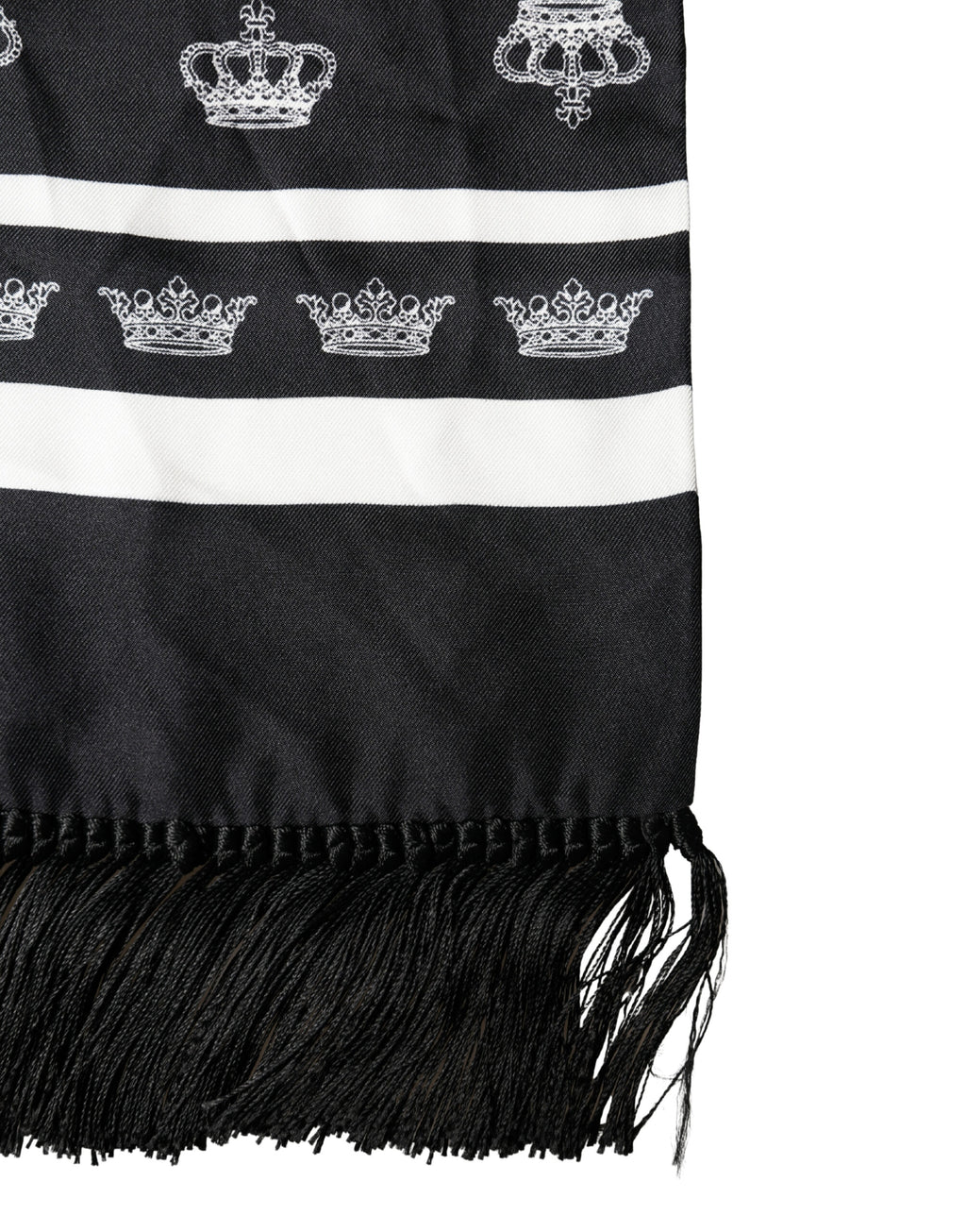 Dolce & Gabbana Black Scarf for Men detail view