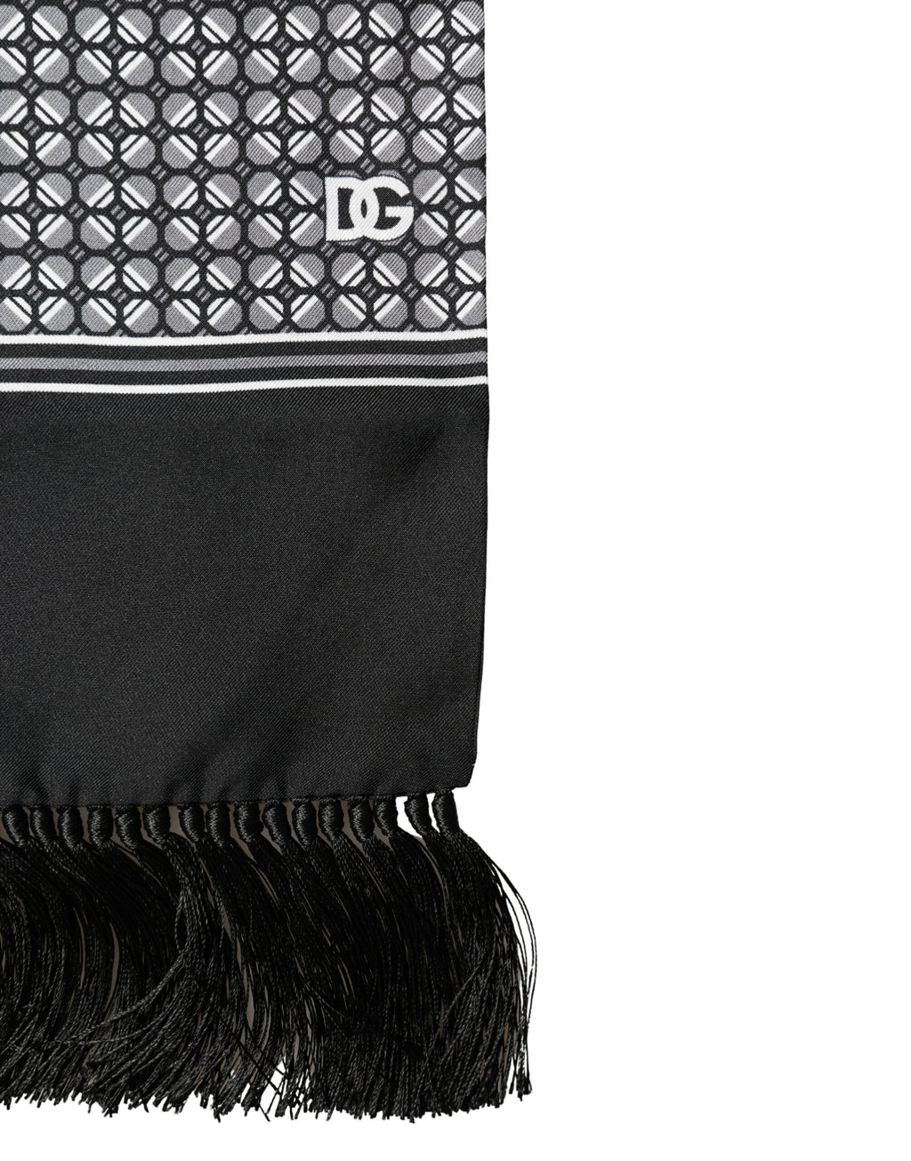 Dolce & Gabbana Black Scarf for Men detail view
