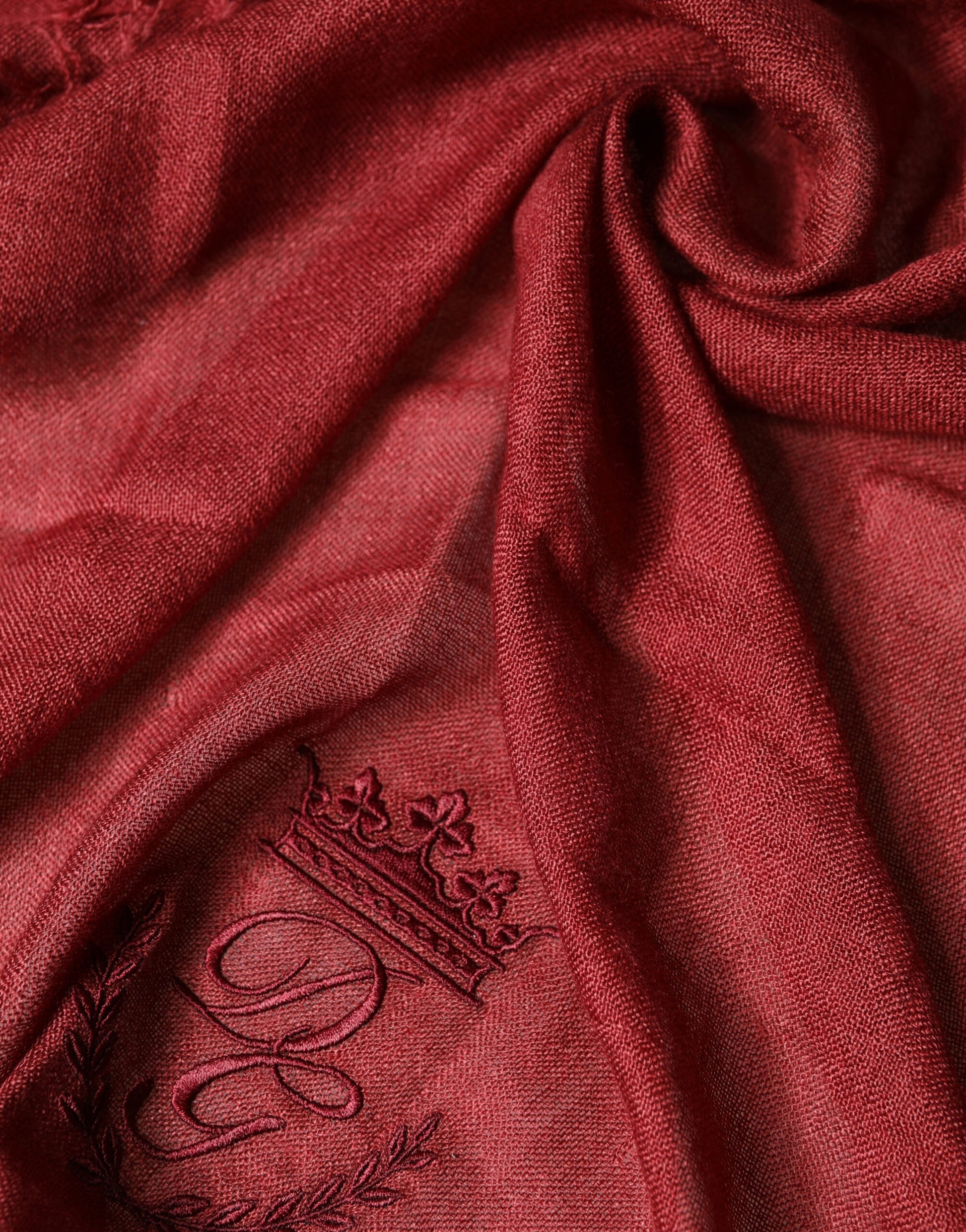 Dolce & Gabbana Red Scarf for Men side view
