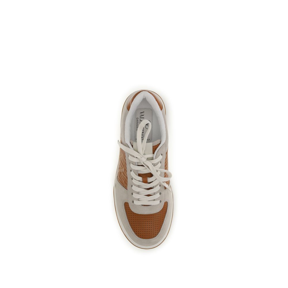 Valentino Garavani Multicolor Athletic Sneakers for Men side view