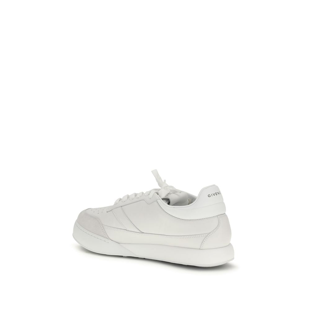 Givenchy White Low Top Sneakers for Men detail view