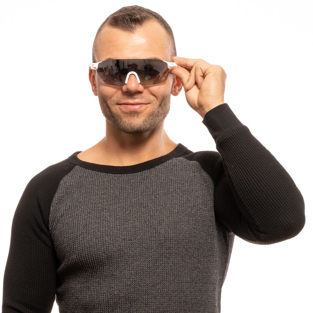 Fila White Sunglasses for Men side view