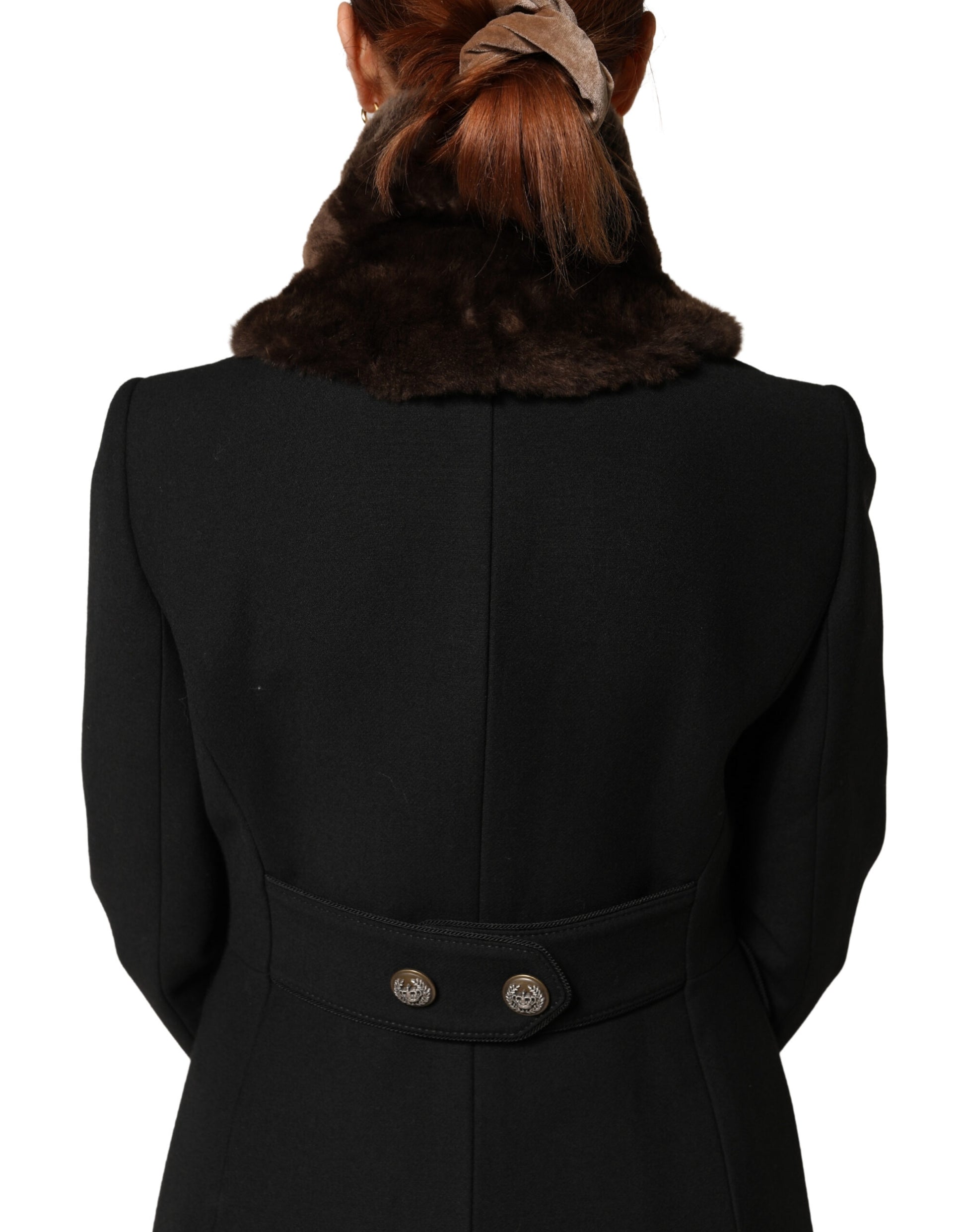Dolce & Gabbana Brown Scarf for Women detail view