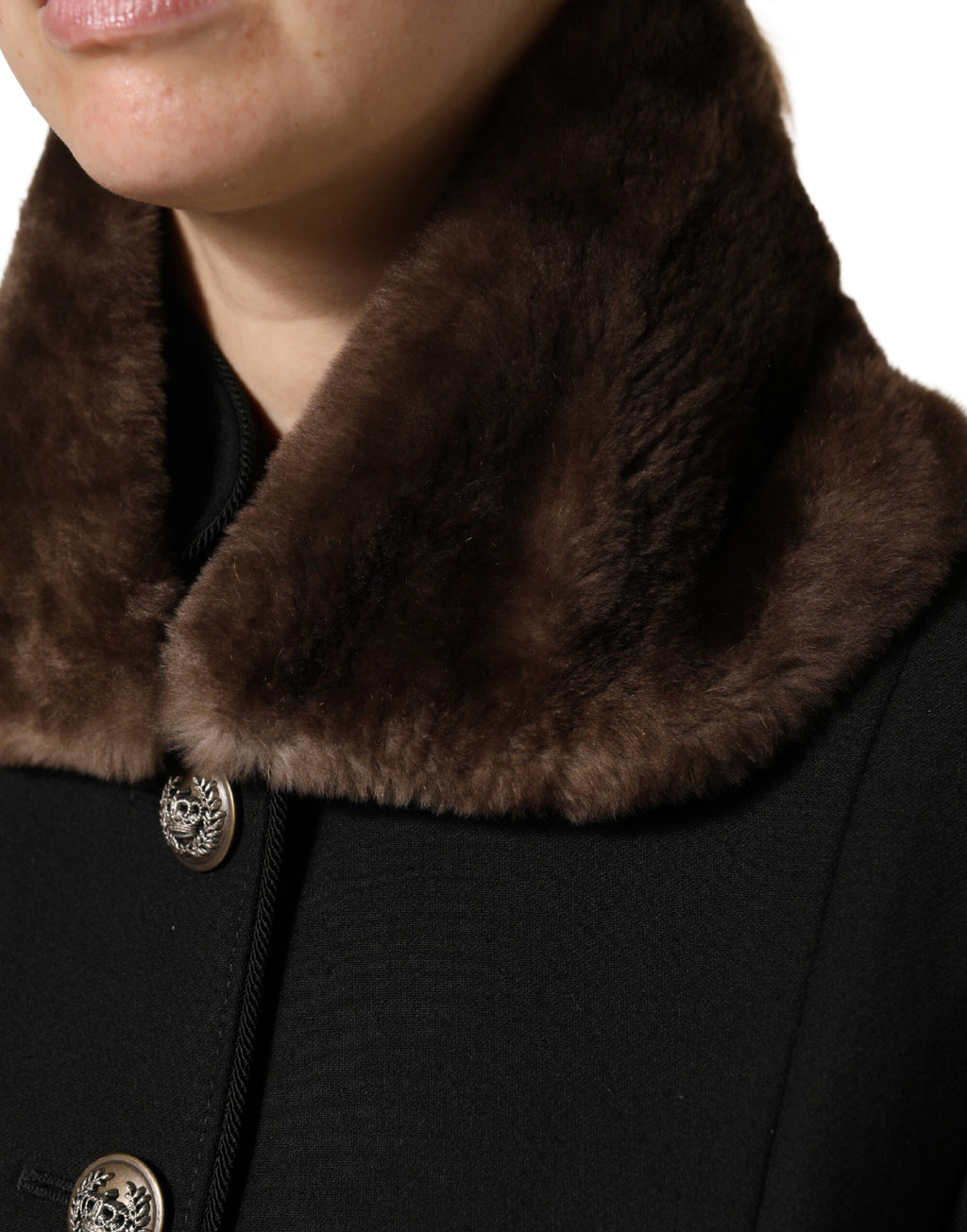 Dolce & Gabbana Brown Scarf for Women side view