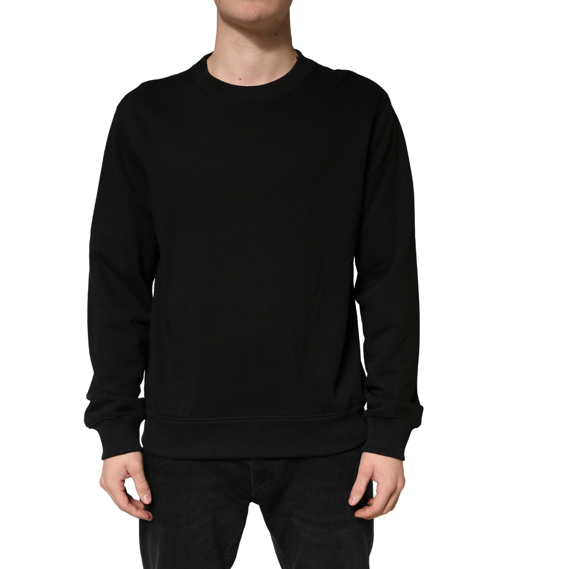 Dolce & Gabbana Black Long Sleeve T-Shirt for Men