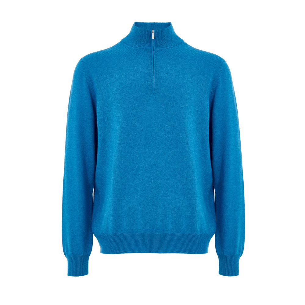 Gran Sasso Blue Turtleneck for Men