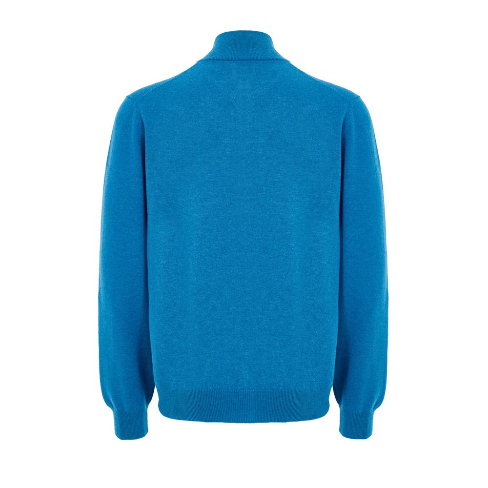 Gran Sasso Blue Turtleneck for Men alternate view
