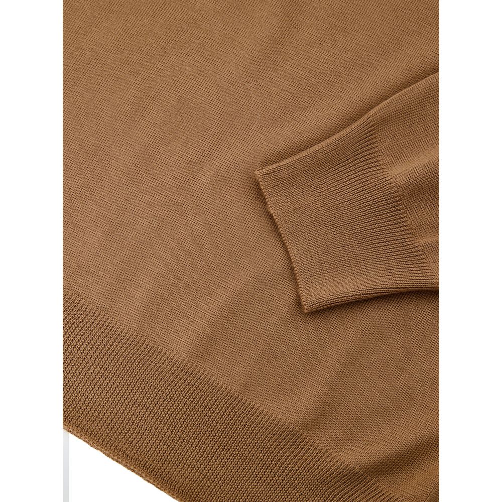 Gran Sasso Brown Sweatshirt for Men detail view