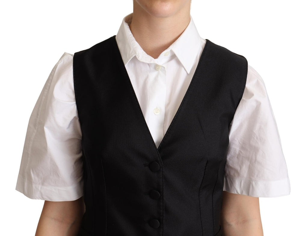 Dolce & Gabbana Black Waistcoats for Women additional view